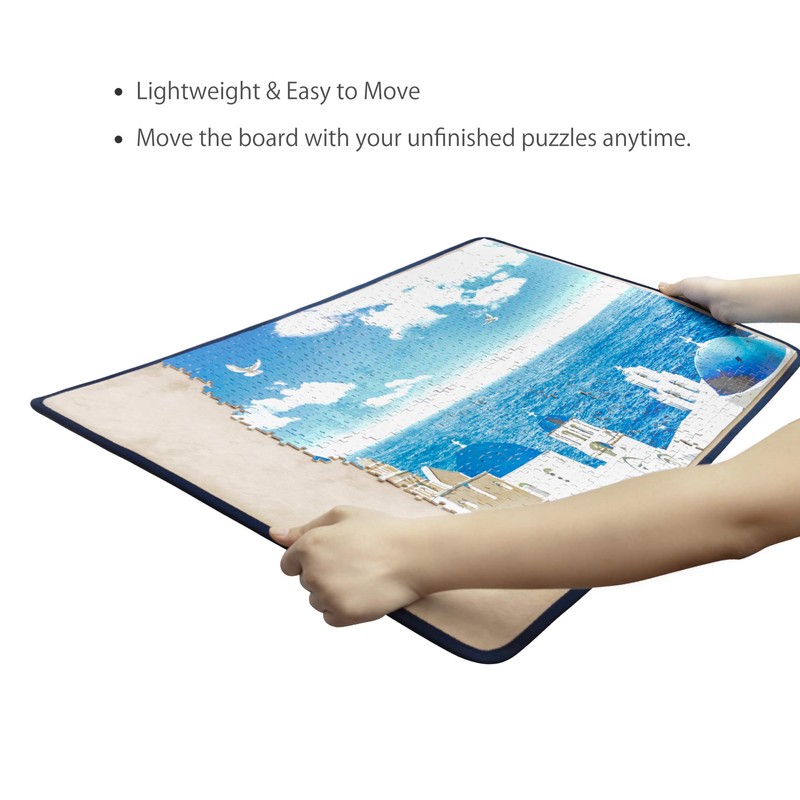 Becko US Jigsaw Puzzle Board, Portable Puzzle Table for Puzzles