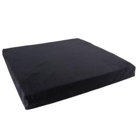 bescomedical Siki Wheelchair Seat Cushion, 48 cm, Black, Comfort Cushion Made of High-Quality Foam with Removable Cover, Breathable Reversible Cushion, Washable up to 30 °C, Optimal Pressure Relief