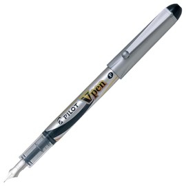 Pilot SVP20NSB V-Pen, Fine Point, Black Ink