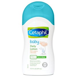 Cetaphil Baby Daily Lotion with Organic Calendula, Sweet Almond Oil and Sunflower Oil, 13.5 Ounce