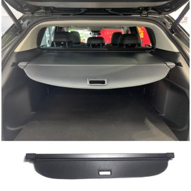 Okutech Black Retractable Cargo Cover Compatible with Mazda CX-50 CX50 2022 2023 2024 Rear Cargo Privacy Screen Car Trunk Luggage Cargo Security Shade Shield (Carbon Fiber Style)