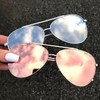 Amelia Sunglasses - Rose Gold (by TopFoxx)