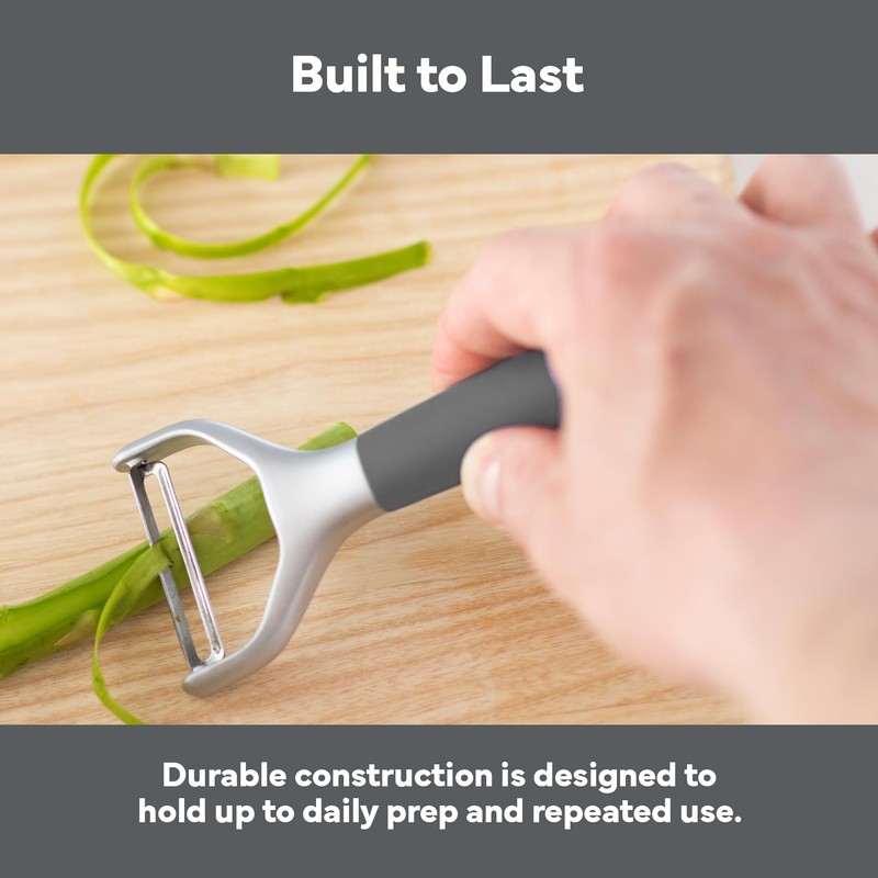 Misen Stainless Steel Vegetable Peeler - Dishwasher Safe Y Peeler