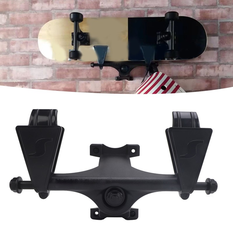 Snowboard Skateboard Wall Mount Display Rack Space Saving Skateboard Storage