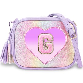 Kejea Purse Gifts for Little Girls - Kids Heart Purse Cute Crossbody Bag Teens Girls Birthday Gift G