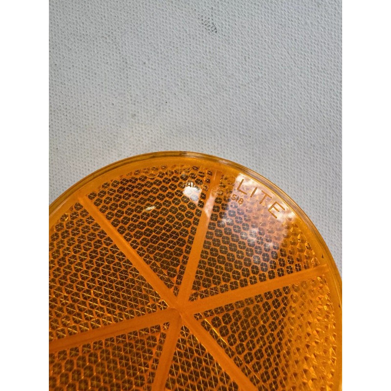 STRATOLITE Round Red Plastic Reflector STRATOLITE MFG#38 PAT.#2676518 New