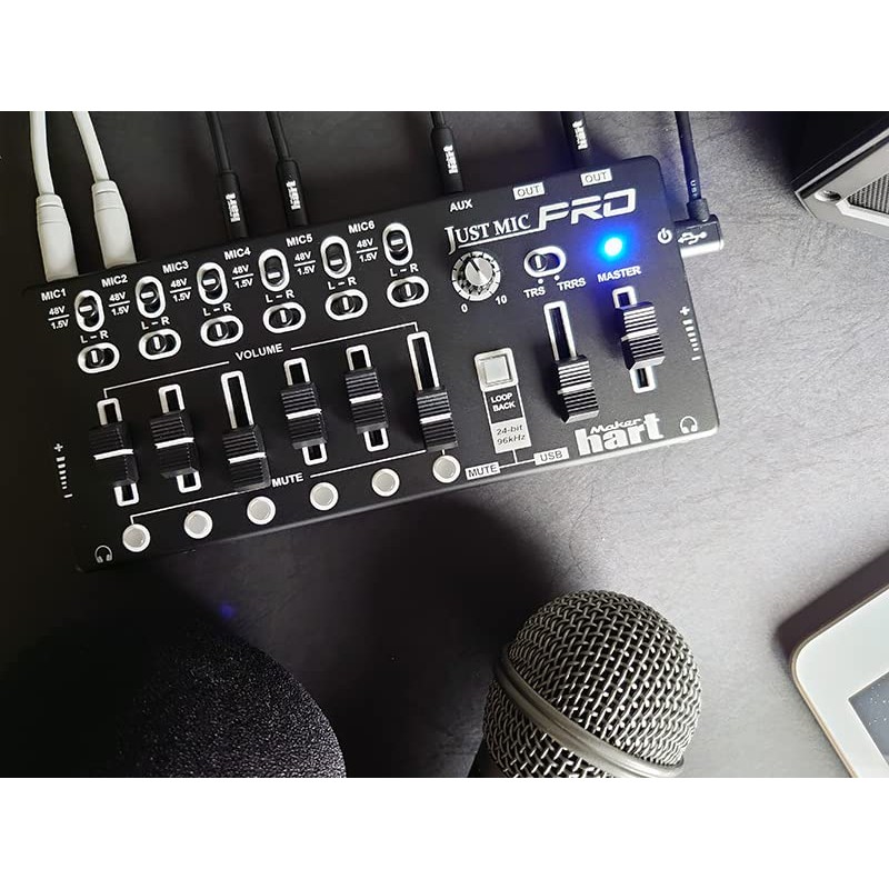 Maker hart Just Mic Pro Multitrack Workstation / 6 Mic