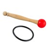 Singing Bowl Mallet Wood Handle Rubber Head Clear Beautiful Sound