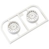 Kyosho MDH100W-N0 Multi Wheel Narrow Offset 0 White for MINI-Z
