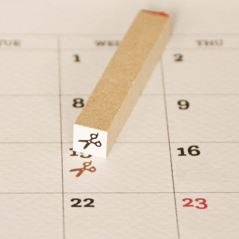 mini stamp hairdresser