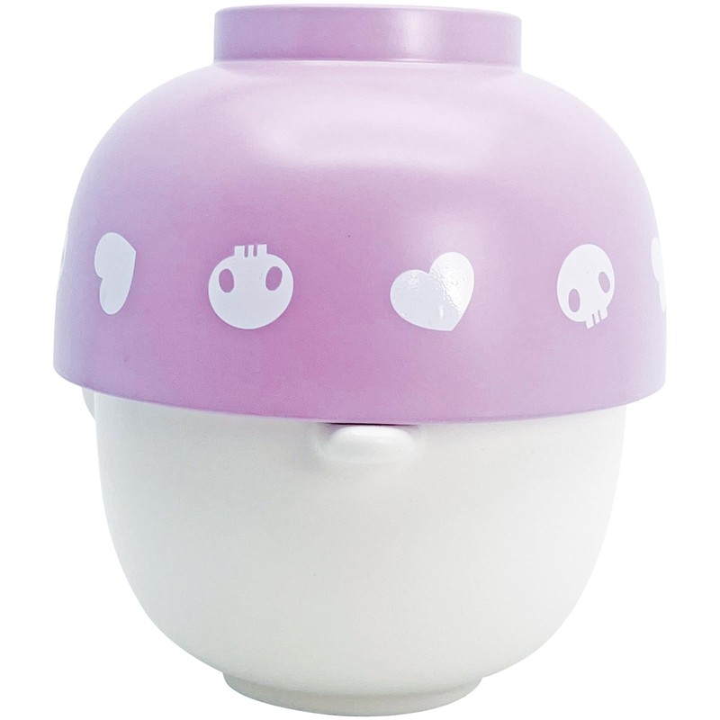Sanrio Sanrio SAN4213-4 Kuromi Soup Bowl and Rice Bowl Dinnerware