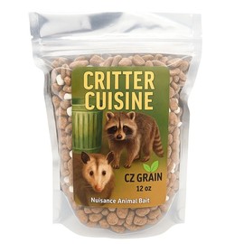 CZ Grain Critter Bait - Predator Blend, Lure Raccoon, Opossum, Fox, Skunk, Mink, Weasel, Bobcat, Coyote - Blend of Cat Food and Marshmallows (12 Ounces)