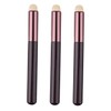 SAFIGLE 3Pcs Lip Brush Artificial Fiber Smudge Brush for Lip