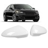 2 Pcs Car Rear View Mirror Cover Exterior Wing Mirror