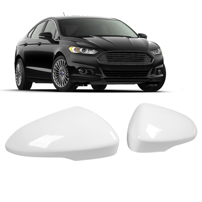 2 Pcs Car Rear View Mirror Cover Exterior Wing Mirror