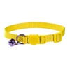 Vibrant Soft Nylon Kitten/Cat Collar with Bell and Safety Release