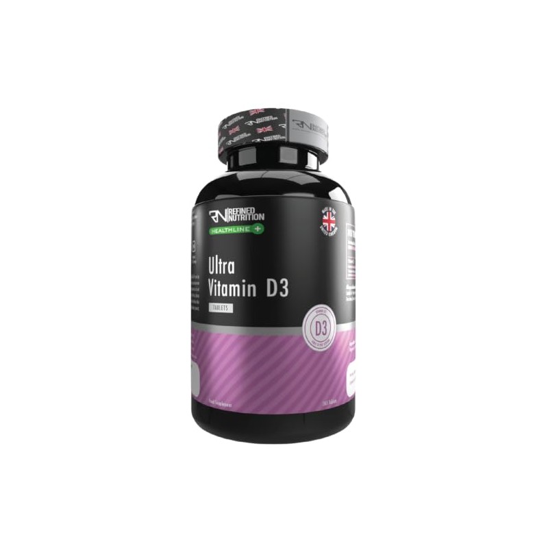 Refined Nutrition Ultra Vitamin D3 4000 IU, 365 Tablets