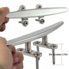 VEITHI Boat Cleats Dock Cleats 8 inch 316 Stainless Steel,