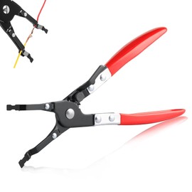 Soldering Pliers, Metal Hose Clamp Pliers, Car Soldering Aid Pliers for Car Maintenance Repair Maintenance, Black