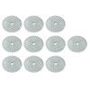 10Pcs 3in Diamond Wet Polishing Pad Soft Grinding Discs Polisher