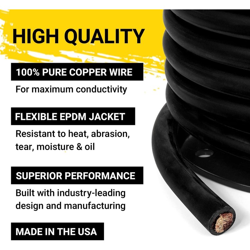 Spartan Power Welding Lead & Car Battery Cable - DIY
