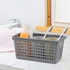 Julyeen 6 Pack Plastic Slim Storage Baskets, Pencil Holder for