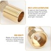 Nimomo S Connection Shower Fitting Adapter, 3/4 Inch x 1/2