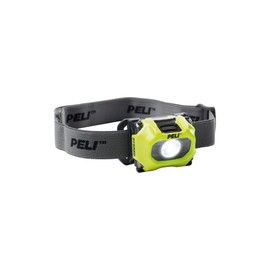 Peli 2755Z0: ATEX Zone 0 Ex-Protection LED Headlamp, Premium Headlamp, High Quality for Industry, Craftsmen, Fire Brigade, IP54 Dust and Splash Proof, 115 Lumens, Colour: Yellow