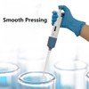Micropipette, Universal Pipette Tips, Scientific Single Channel Pipette, Adjustable Volume,