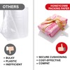 Pink Ready Roll Packaging Paper 30cm x 40m 131ft Honeycomb
