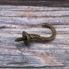 Pack of 20 Vintage Screw Hooks Retro Wall Hanging Hooks
