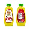 Koops' Organic Yellow Mustard, 325mL, Certified Organic, Gluten-Free, Vegan, Kosher,