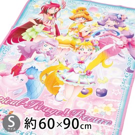 Asahi Koyo Tropical ~ Ju! Pretty Cure Leisure Sheet PR-S21, 1 Piece, Pink, Approx. Width 23.6 x Height 35.4 inches (60 x 90 cm)