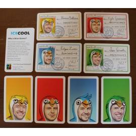 Icecool Ice Cool Board Game Promo Mini Expansions New Unused  - Brian Gomez Designer Cards