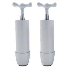BIFHIG 2 Pezzi di Pompe di Aria Manuale, Cibo Vuoto Pompe di Aria, Vuoto Cilindri di Compressione, Bagagli Compressione Accessori, Adatto per Fresco-Keeping Borse E Borse di Stoccaggio.
