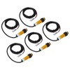 5 Pcs Infrared Photoelectric Switch 10cm Detection NPN Normally Open