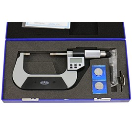 Shars 2-3"/50-75mm Electronic Blade Micrometer, 0.00005''/0.001mm Resolution 303-2430 P]