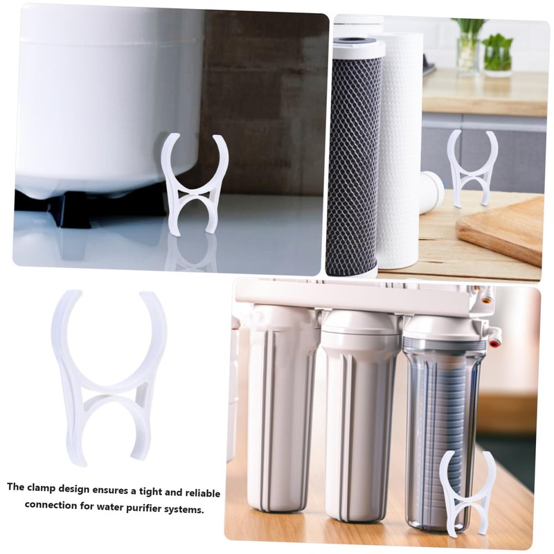 STOBAZA Secure Water Filter Housing Clips 8 Pack Reverse Osmosis