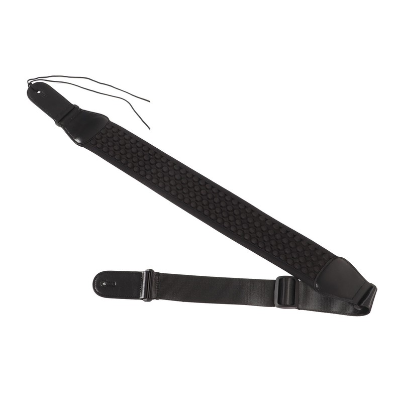 Guitar Strap Breathable Thickened Wider Regulable Decompression Black Bass Shoulder