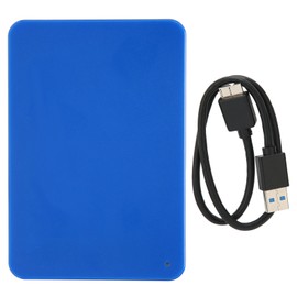External Hard Drive HDD USB 3.0 Plug and Play Mobile Hard Disk Drive for Many DevicesBlue 250GB