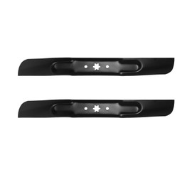 Hongvchang 942-04308 High Lift Mower Blades, Compatible with Troy Bilt Bronco Pony Mustang 42 inch Lawn Mower Cub Cad et 42" Deck Riding Mower RZT42, Replaces 742-04312 942-04312, 2 Pack