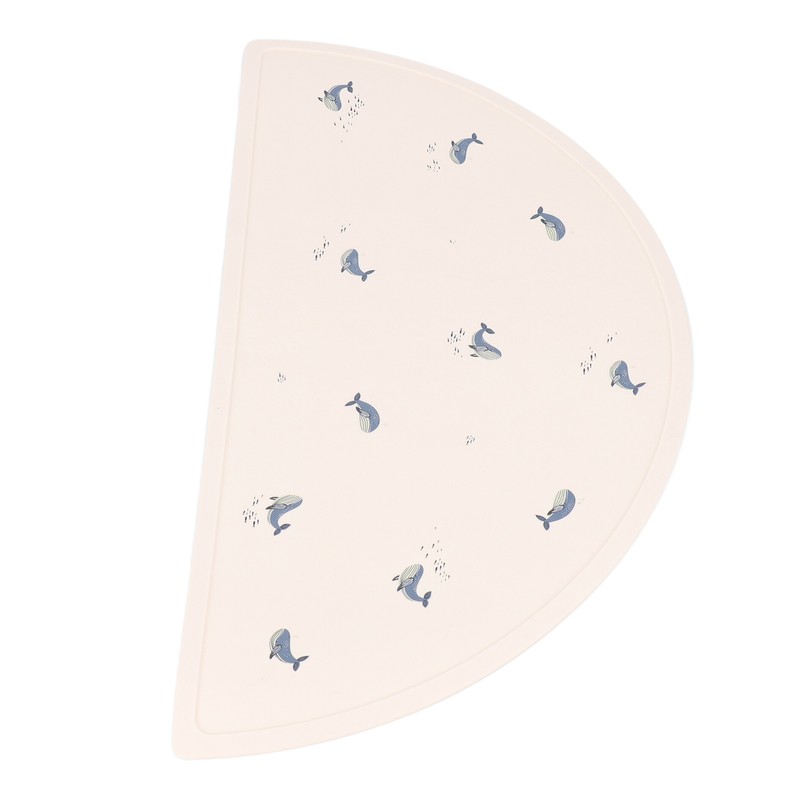 Baby Meal Mat Silicone Waterproof Simple Baby Placemat Feeding Mat