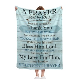 Kend Gifts for Dad,Dad Blanket,Warm Soft Gifts for Dad,Father,Daddy,Papa,Birthday Gifts for Dad from Daughter Son,Dad Gifts for Fathers Day,Christmas (for Dad Blanket 60"X50")