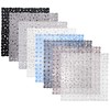 Stone-look shower mat / bath mat, 53 x 53 cm