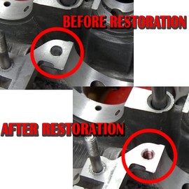 M11 x 1.5 Metric Head Bolt Thread Repair Kit Replaces for 35119S, 33mm Steel Wire Thread Inserts