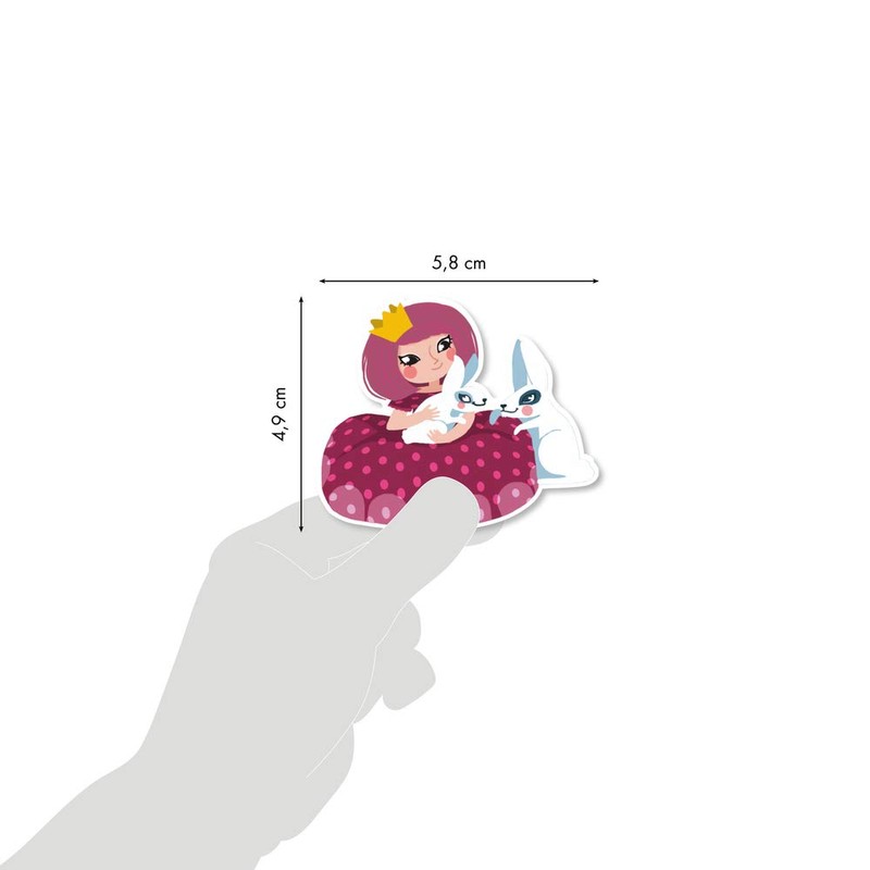 Maildor Sticker Stories Princesses, Multi-Colour