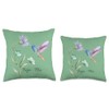 Beija - Flor Throw Pillow
