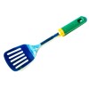Aronson Grip It Slotted Spatula Turner Stainless Steel Green Handle