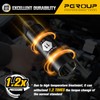 PGROUP 3/8” Drive Deep Impact Socket, Metric(11mm socket), 6-Point, Cr-V