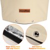 Homiton Backflow Preventer Insulation Cover (5°F) 5 Layer 24" W